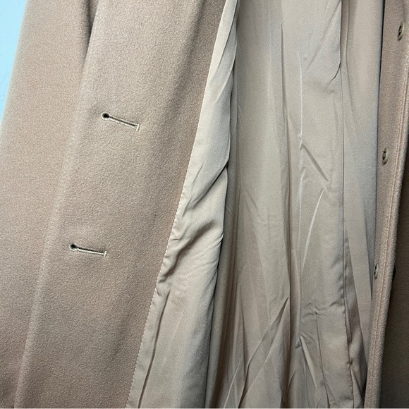DKNY Women's Walker Wool Camel Coat Size XL - Picture 6 of 11